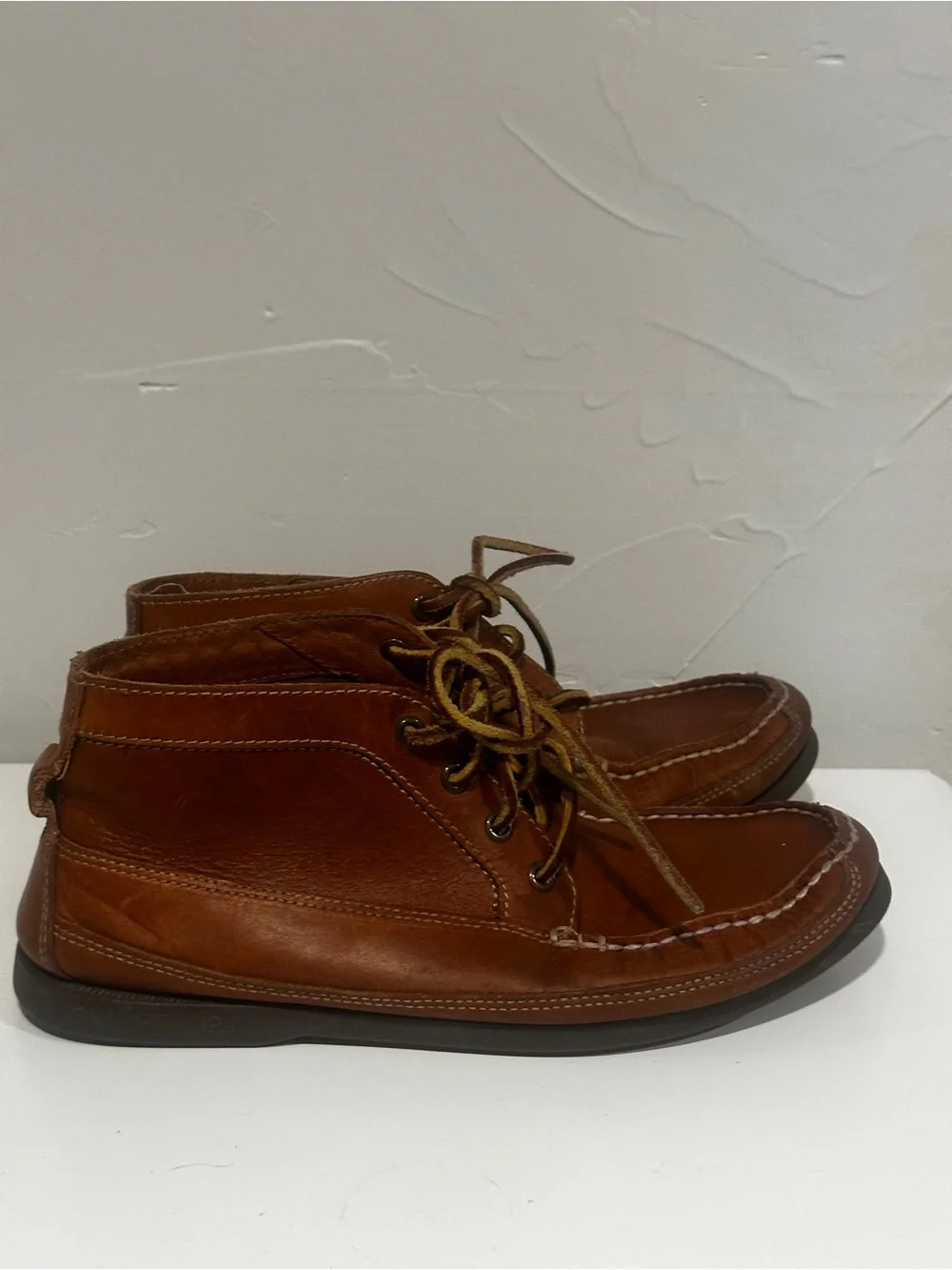 Sperry Top-Sider Leather Chukka Boat Shoes Men’s 8.5 Made In USA Heritage